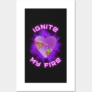 Ignite my Fire y2k vibe Posters and Art